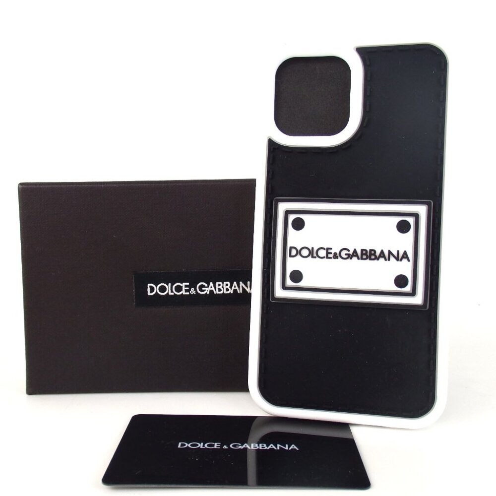 Authentic DOLCE&GABBANA Mobile case Rubber [Used]